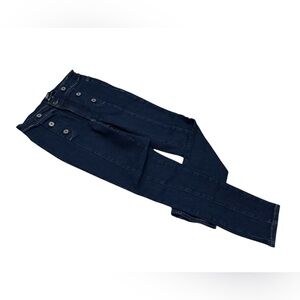 Erdem x Universal Standard Poppy Button Front Skinny Jeans Size 4